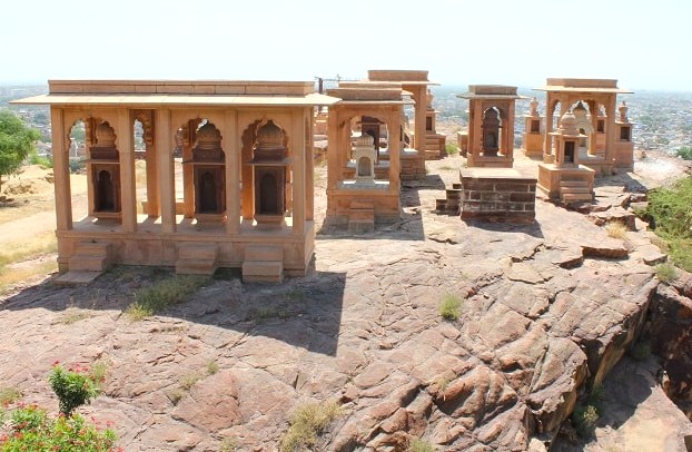 Jaswant Thada centotaphs