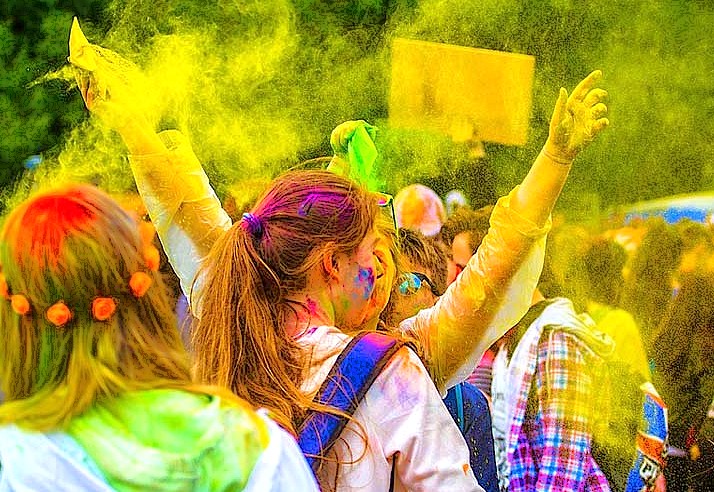 The joyful relationship celebrated during a festival in Agra, India, creates a vibrant cultural experience for tourists visiting the Taj Mahal, Agra Fort, the Unesco site Fatehpur Sikri Fort, and nearby Keoladeo National Park. The joyful relationship celebrated during a festival in Agra, India, creates a vibrant cultural experience for tourists visiting the Taj Mahal, Agra Fort, the Unesco site Fatehpur Sikri Fort, and nearby Keoladeo National Park.