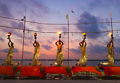 Experience the mesmerizing Ganga aarti in India, a spiritual highlight of travel from Unesco Ellora caves to Varanasi, perfectly complementing Sarnath temple visits and scenic Gang river tours Experience the mesmerizing Ganga aarti in India, a spiritual highlight of travel from Unesco Ellora caves to Varanasi, perfectly complementing Sarnath temple visits and scenic Gang river tours