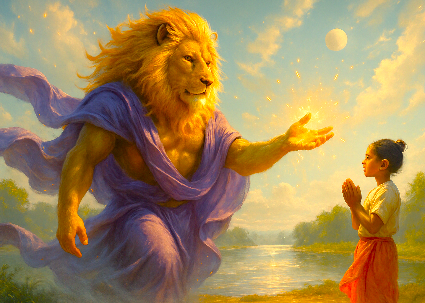 The divine story of Lord Narasimha, a revered deity in Andhra Pradesh, India, echoes the rich heritage found in the art of the Veerabhadra Temple near the Lepakshi floating pillar.