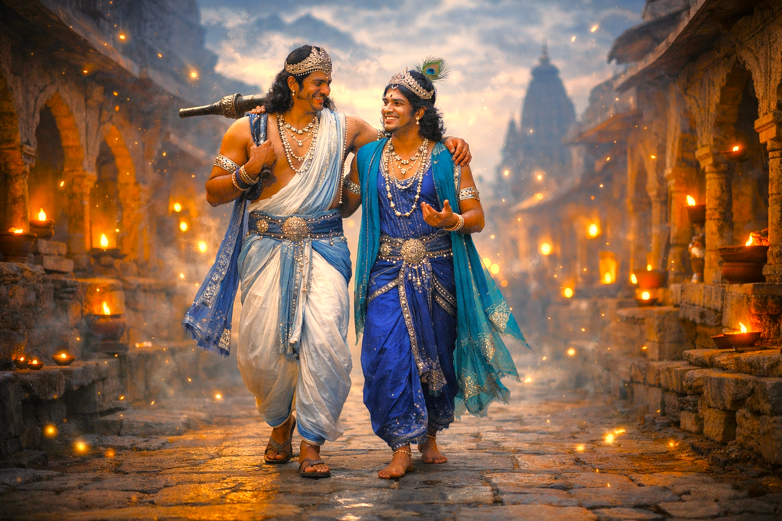 Balaram and Krishna graphics