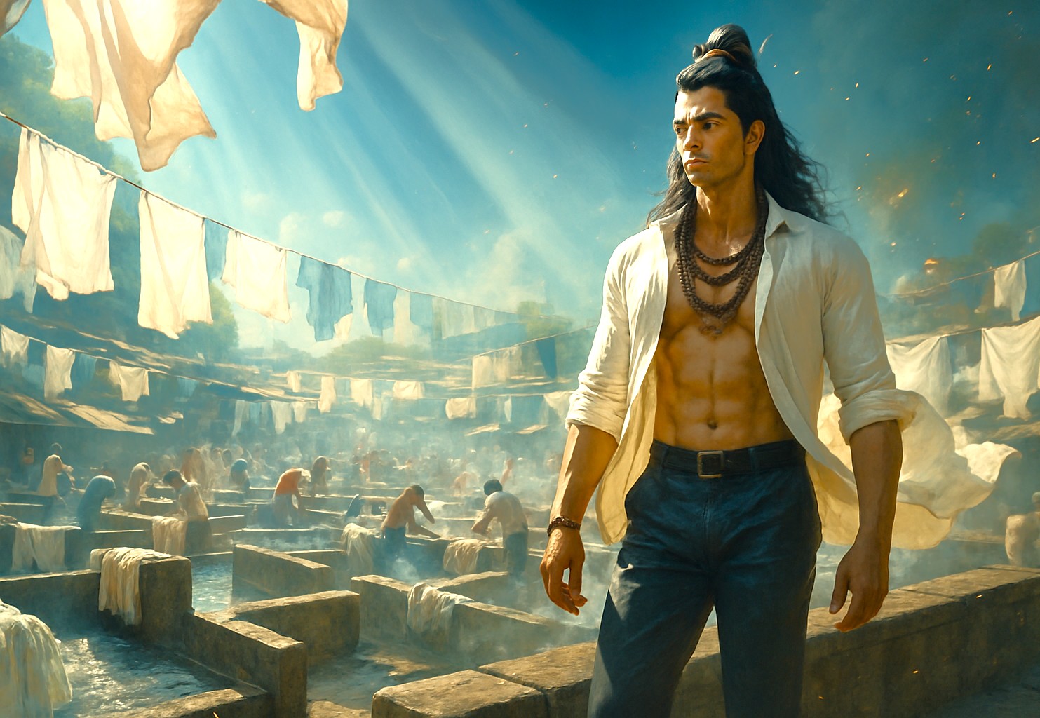 The Dhoby Khana has faced many challenges throughout its history. A notable event was the 1924 flood, which devastated the area and threatened traditional practices. The local community came together to restore their livelihoods, ensuring that the legacy of manual laundry would continue to thrive. Through collective effort and determination, they revived the space, transforming it into a lasting symbol of resilience and cultural preservation. The Dhoby Khana has faced many challenges throughout its history. A notable event was the 1924 flood, which devastated the area and threatened traditional practices. The local community came together to restore their livelihoods, ensuring that the legacy of manual laundry would continue to thrive. Through collective effort and determination, they revived the space, transforming it into a lasting symbol of resilience and cultural preservation.