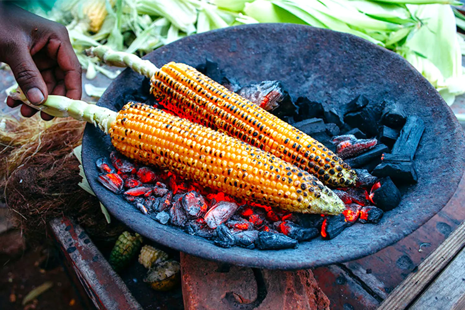 BBQ corn