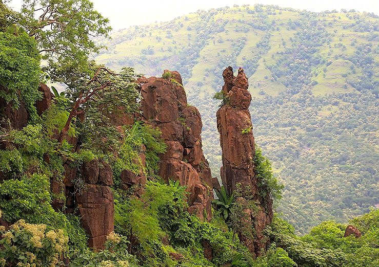 Explore Gautala Wildlife Sanctuary Safari in Aurangabad, Maharashtra, India, showcasing dramatic pinnacles, diverse tropical flora and fauna, and offering seamless access to UNESCO Ellora and Ajanta Caves for heritage adventure.