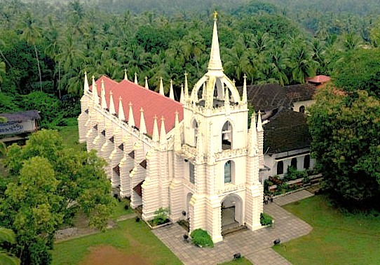 The St. Cajetan Church, an architectural marvel in Old Goa, India, stands near the St. Francis Church as part of the UNESCO churches, a historic site close to the Goa Beaches and Karnataka. The St. Cajetan Church, an architectural marvel in Old Goa, India, stands near the St. Francis Church as part of the UNESCO churches, a historic site close to the Goa Beaches and Karnataka.