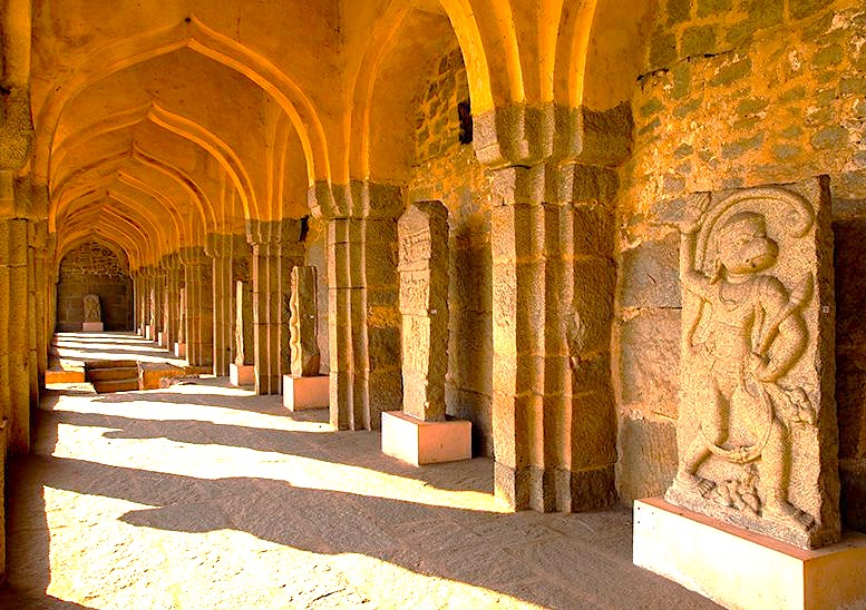 A gallery within the Hampi Archaeological Museum showcases sculptures like Hanuman at the UNESCO site in Karnataka, India, near Vittala Temple, Queen's Baths, Sanapur Lake, and Hippie Island. A gallery within the Hampi Archaeological Museum showcases sculptures like Hanuman at the UNESCO site in Karnataka, India, near Vittala Temple, Queen's Baths, Sanapur Lake, and Hippie Island.