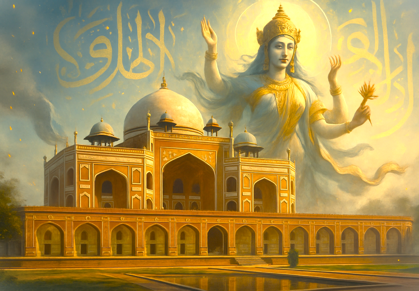 India-New Delhi Humayan’s Tomb merges red sandstone heritage, Mughal garden symmetry, marble cenotaphs, chhatris, reflective water channels, UNESCO world heritage status, sacred sanctuary and architectural masterpiece evoking timeless cultural resonance. India-New Delhi Humayan’s Tomb merges red sandstone heritage, Mughal garden symmetry, marble cenotaphs, chhatris, reflective water channels, UNESCO world heritage status, sacred sanctuary and architectural masterpiece evoking timeless cultural resonance.