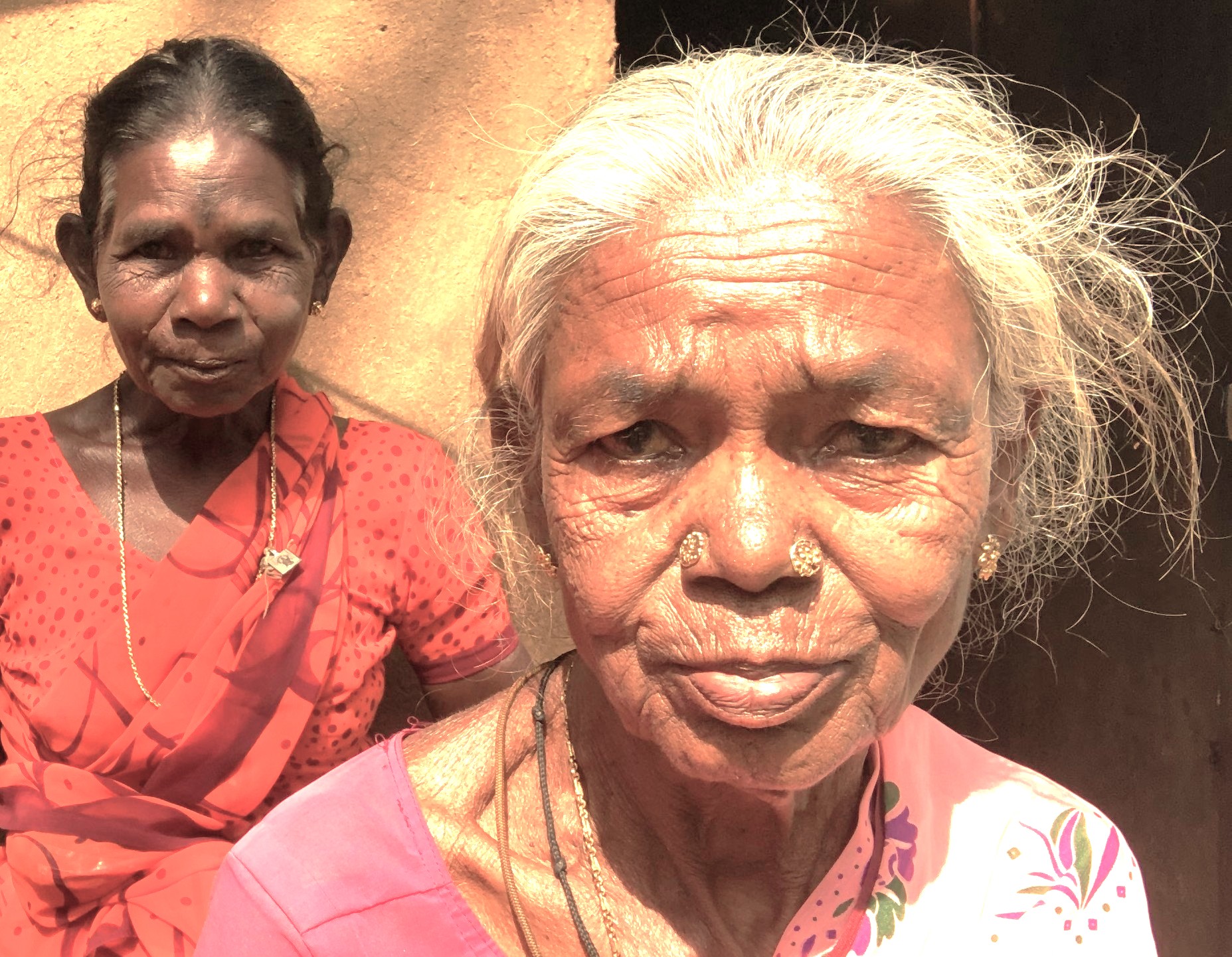 The enduring relationship between two women highlights the community supported by Kids Health India's Smokeless Stove Project, a vital initiative in tourist areas like Kodaikanal, Madurai, Meenakshi Temple, Tamil Nadu, and Munnar near the Unesco Western Ghats.