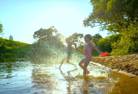 Children play by the Lidder River Pahalgam, a scene of joy near Betaab Valley in the Himalayas. This region, also offering the Dachigam National Park +Jeep Safari, is close to the cultural center where Kashmir-Srinagar is a Unesco city of arts. Children play by the Lidder River Pahalgam, a scene of joy near Betaab Valley in the Himalayas. This region, also offering the Dachigam National Park +Jeep Safari, is close to the cultural center where Kashmir-Srinagar is a Unesco city of arts.