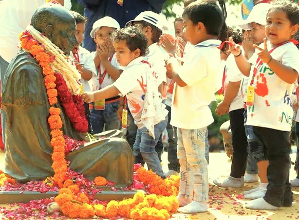 At the Mahatma Gandhi Museum in Madurai, Tamil Nadu, children forge a relationship with India's history, a memorable cultural stop for tourists visiting near Meenakshi Temple before travelling to Munnar and the Unesco Western Ghats. At the Mahatma Gandhi Museum in Madurai, Tamil Nadu, children forge a relationship with India's history, a memorable cultural stop for tourists visiting near Meenakshi Temple before travelling to Munnar and the Unesco Western Ghats.