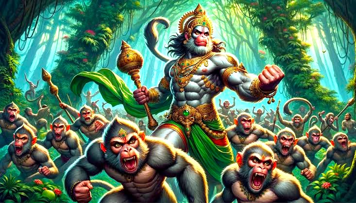 Monkey Army of Kishkinda