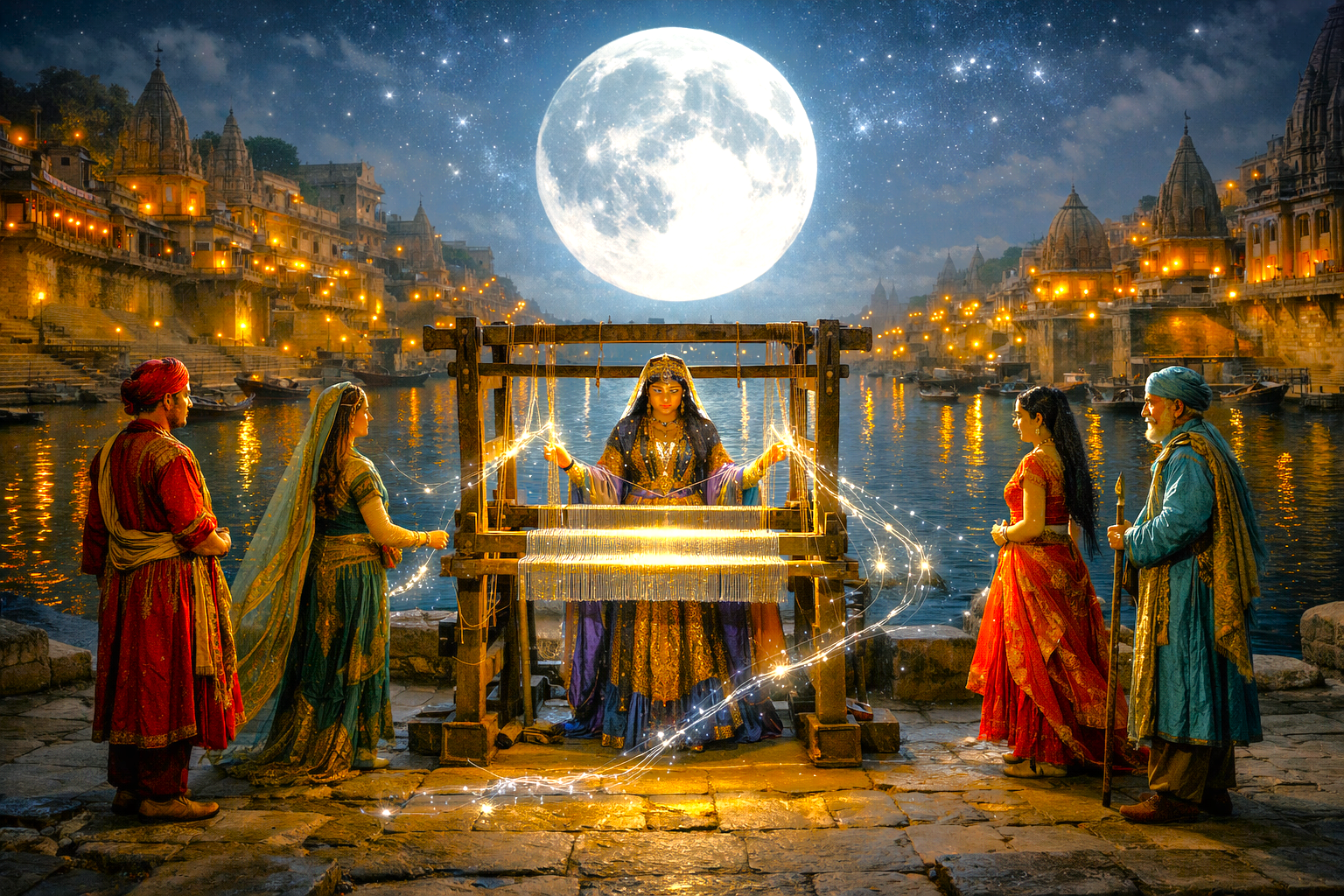 Mystical weaver Varanasi