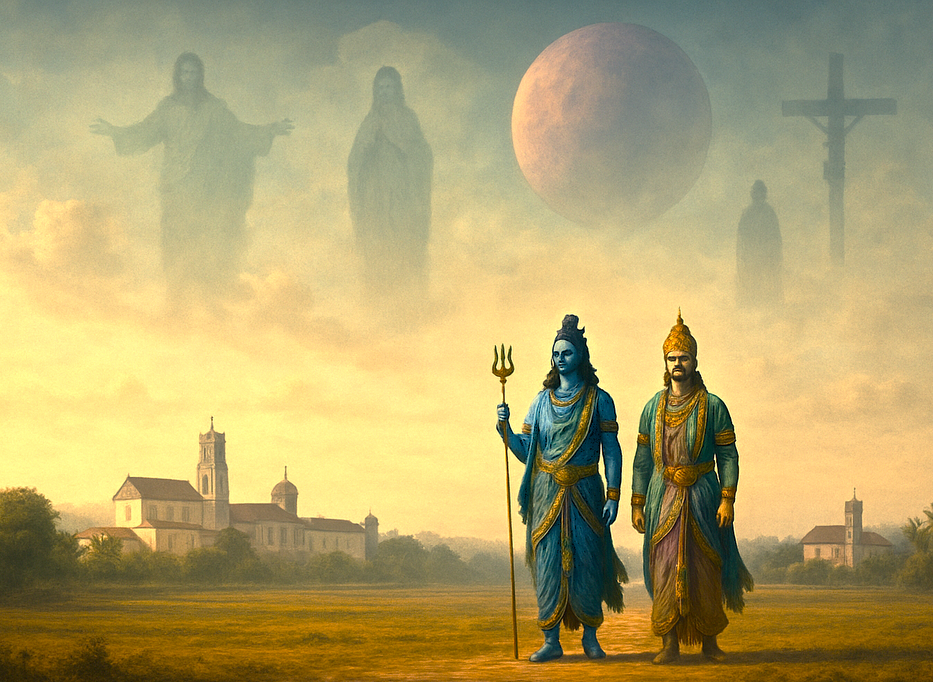 Before Portuguese colonization, Goa contained numerous temples dedicated to Shiva and local deities including Saptakoteshwar across the landscape. These sacred structures featured distinctive architectural elements such as stepped water tanks and ornate stone carvings depicting Hindu mythology. Portuguese authorities later dismantled many temple structures while repurposing their foundation stones for building churches throughout the region. Several churches incorporated existing temple pillars and decorative elements into their new Christian designs. The Church of Our Lady of the Rosary stands where a temple to Goddess Samta once welcomed worshippers for centuries. This architectural blending created unique buildings that combined European church layouts with Indian decorative traditions. Before Portuguese colonization, Goa contained numerous temples dedicated to Shiva and local deities including Saptakoteshwar across the landscape. These sacred structures featured distinctive architectural elements such as stepped water tanks and ornate stone carvings depicting Hindu mythology. Portuguese authorities later dismantled many temple structures while repurposing their foundation stones for building churches throughout the region. Several churches incorporated existing temple pillars and decorative elements into their new Christian designs. The Church of Our Lady of the Rosary stands where a temple to Goddess Samta once welcomed worshippers for centuries. This architectural blending created unique buildings that combined European church layouts with Indian decorative traditions.