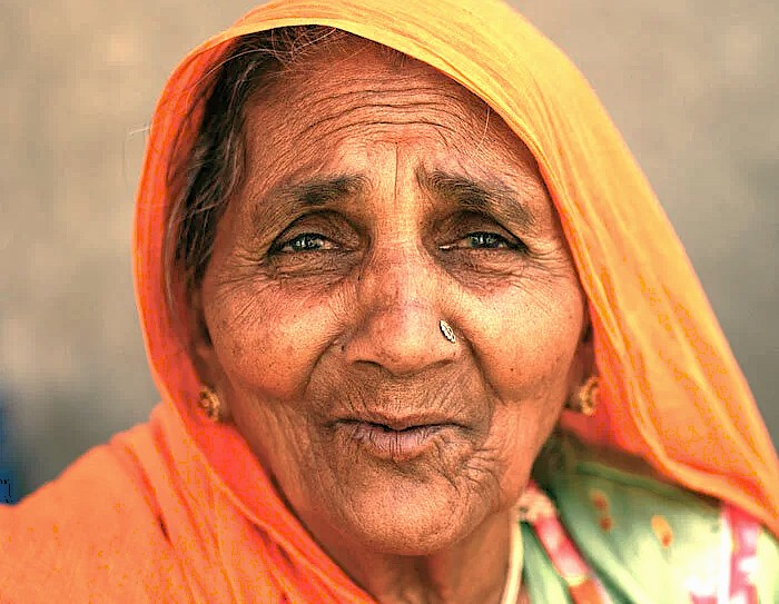 A portrait of an elderly local woman in Karnataka, India, near the Pattadakal UNESCO site, Badami, and the Ravana Pralad Cave Temple in Aihole. A portrait of an elderly local woman in Karnataka, India, near the Pattadakal UNESCO site, Badami, and the Ravana Pralad Cave Temple in Aihole.