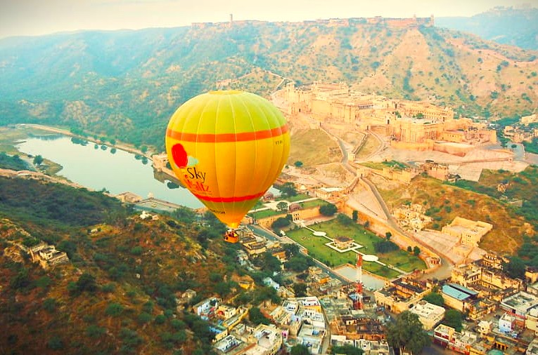 Elevate your India road trip Rajasthan with optional hot air ballooning, a thrilling addition alongside visits to the UNESCO Taj Mahal, Agra Fort, Keoladeo National Park, and SOS wildlife sanctuary. Elevate your India road trip Rajasthan with optional hot air ballooning, a thrilling addition alongside visits to the UNESCO Taj Mahal, Agra Fort, Keoladeo National Park, and SOS wildlife sanctuary.