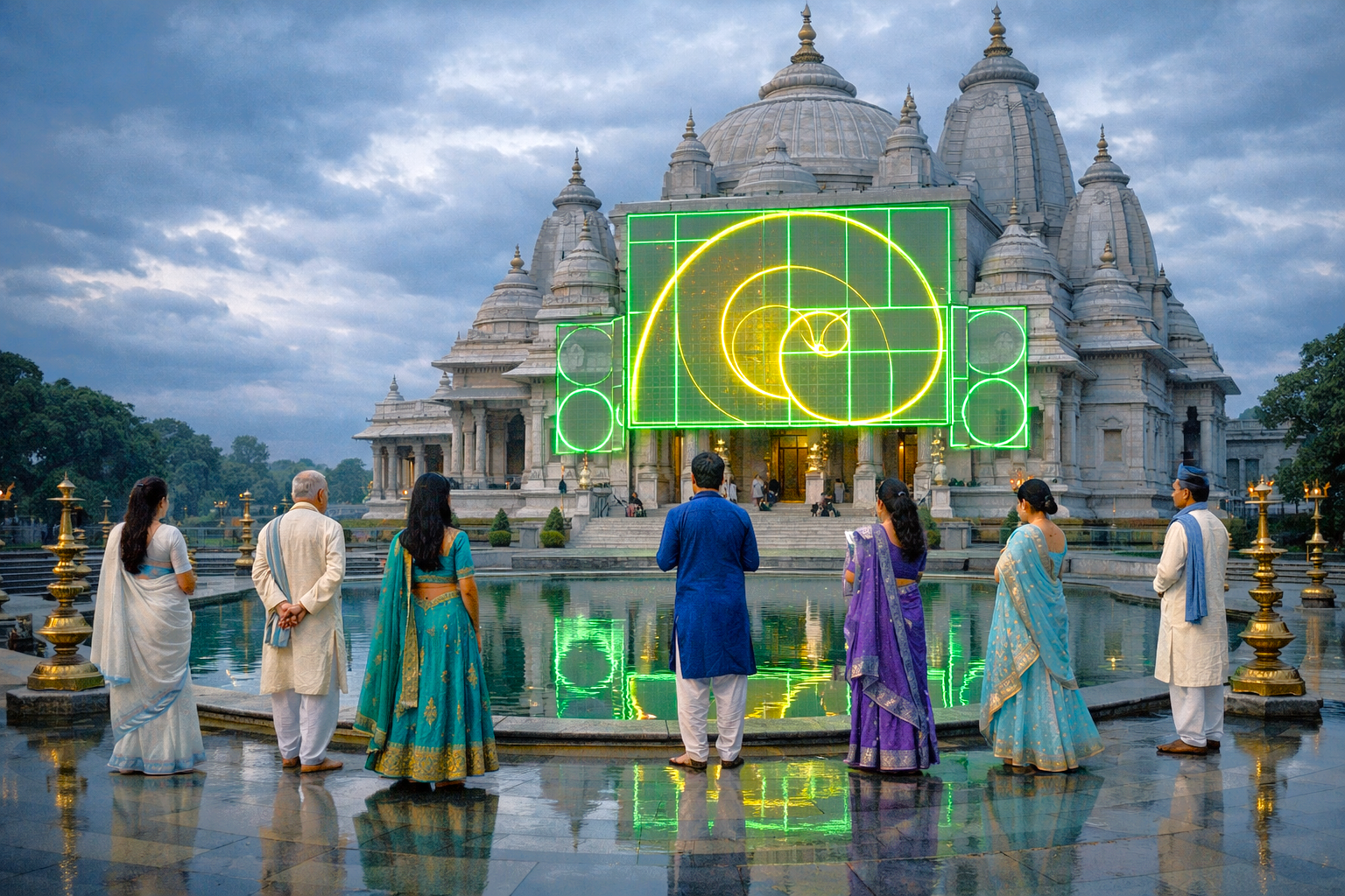 Birla temple sacred geometry