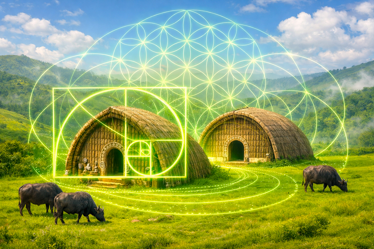 Toda sacred geometry