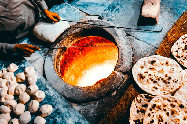 Tandoor cooking