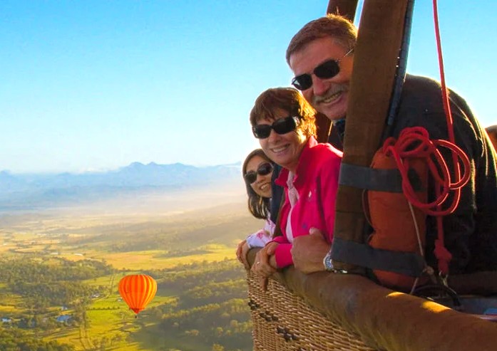 Hot air ballooning in India