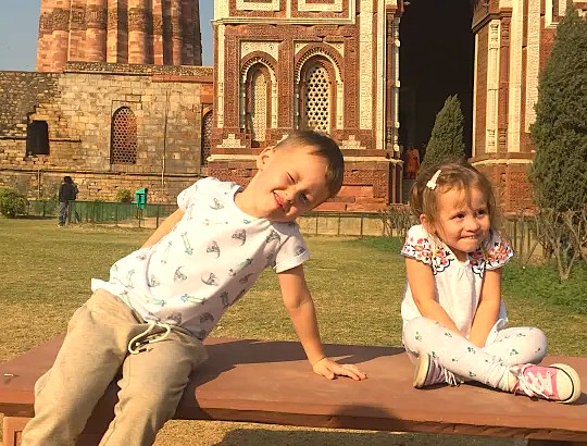 India's iconic Qutb Minar, a towering 73-meter red sandstone UNESCO World Heritage Site in Delhi, is a must-see historical sight to see and do.