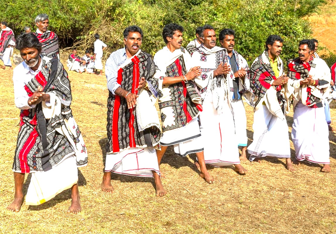 The traditional festival dance in Todi Village highlights the strong community relationship, a unique cultural experience for tourists visiting Ooty, India, near Munnar, Kerala, and the Unesco Western Ghats. The traditional festival dance in Todi Village highlights the strong community relationship, a unique cultural experience for tourists visiting Ooty, India, near Munnar, Kerala, and the Unesco Western Ghats.