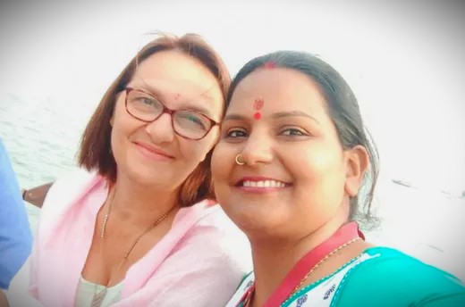 Female tour guide India