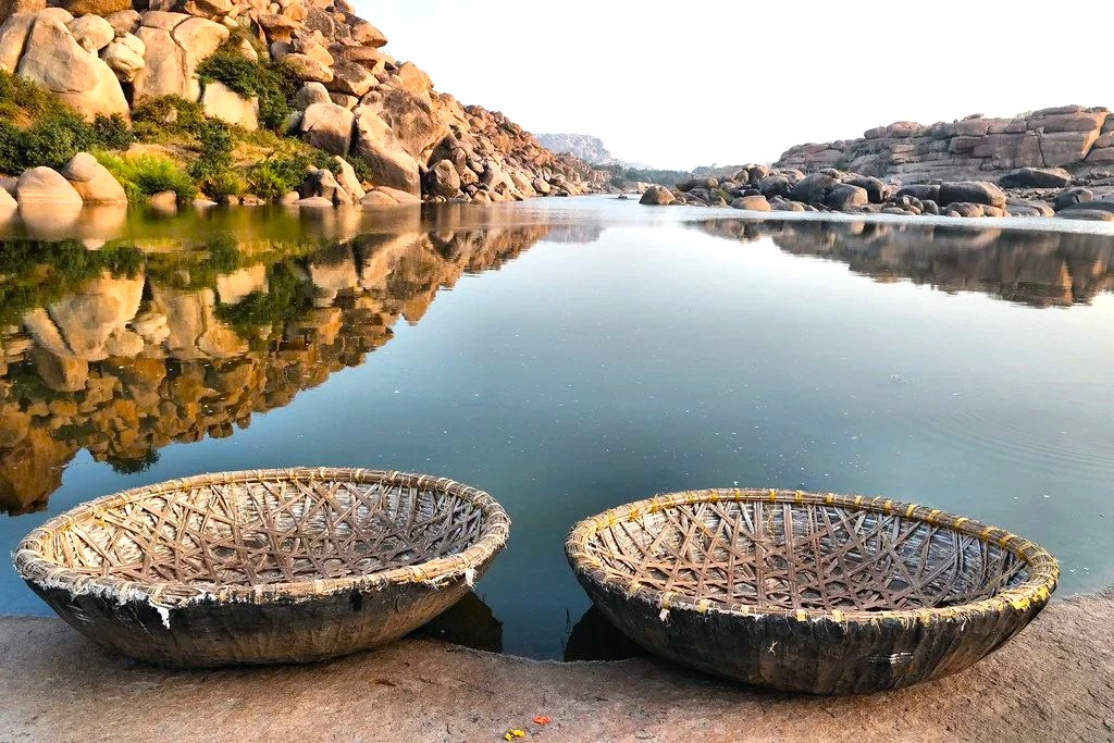 Tungabhadra River India Tungabhadra River India
