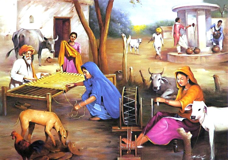Village life India Village life India